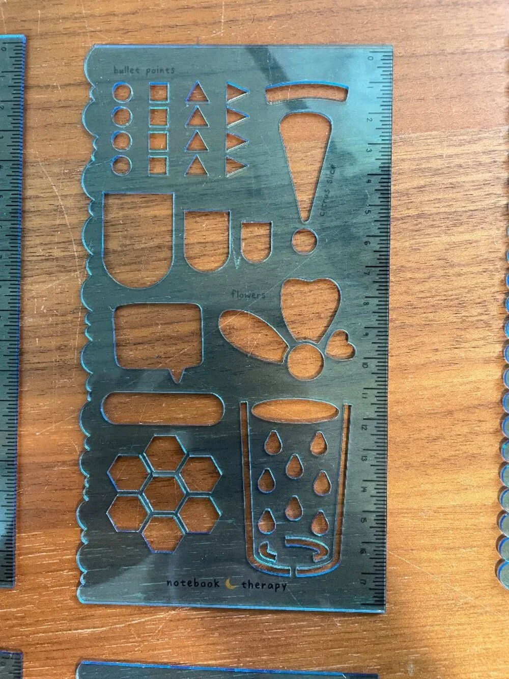 Tsuki Bullet Journal Stencil Set